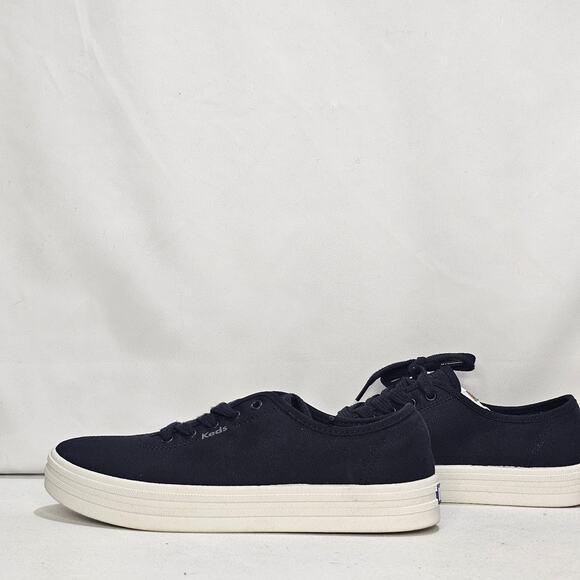 Keds Women's Breezie Canvas Sneakers Size 6 Black NWT - Picture 1 of 6